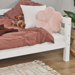 Hoppekids Eco Luxury Juniorsänky selkänojalla 90x200 cm