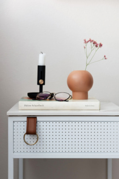 Maze Tracy Nightstand White