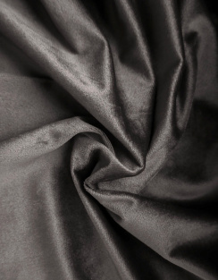 Hasta Velvet Curtain Sweet Dark Gray