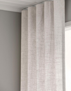 Hasta Curtain Lina Gray