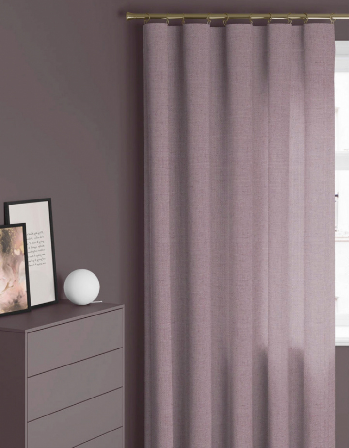 Hasta Curtain Lina Light Pink in the group Accessories / Curtains at Sängvaruhuset Elgen (44607)