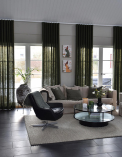 Hasta Curtain Lina Green