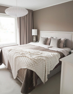 Hasta Curtain Dokie Blackout Beige Extra Tall and Wide