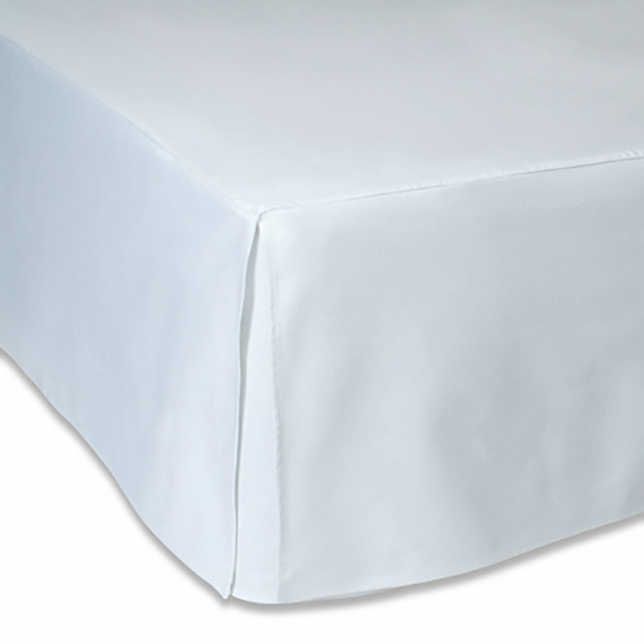 Mille Notti Napoli Bed Skirt White