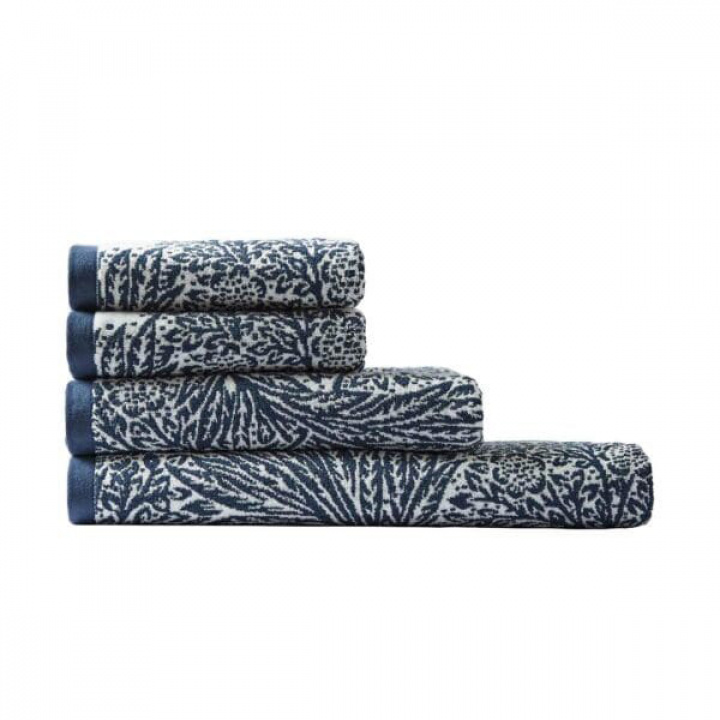 William Morris Håndklæde Marigold Preussisk Blå i gruppen Sengetøj / Brands / William Morris Sengetøj hos Sängvaruhuset Elgen (502125326195100)