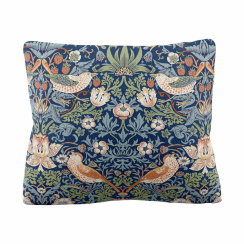 William Morris Pudebetræk Strawberry Thief Indigo 50x60 cm