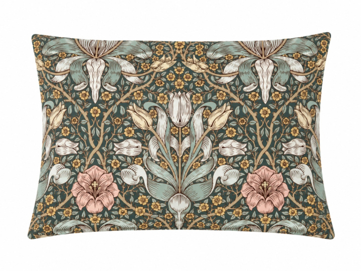 William Morris Pudevar Spring Thicket Mineral 50x60 cm i gruppen Sengetøj / Pudebetræk / Størrelse / Pudebetræk 50x60 cm hos Sängvaruhuset Elgen (5021253302203)