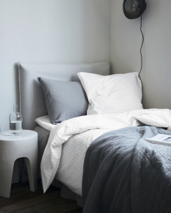 ByNord Duvet Cover Set Dagny Snow with Ocean
