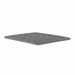 Hästens Topmadras BJ Solid Grey Check