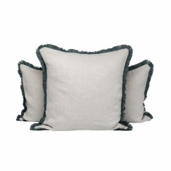 Mille Notti Pudebetræk Pienza Beige/Grøn