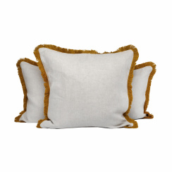 Mille Notti Pudebetræk Pienza Beige/Gul