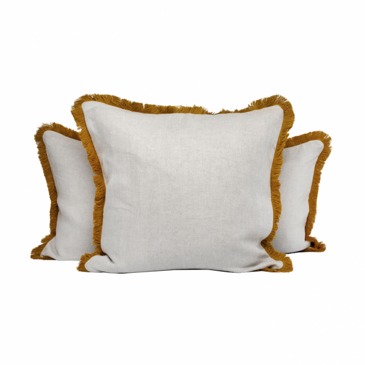 Mille Notti Pudevår Pienza Beige/Gul