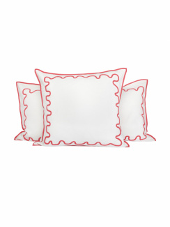 Mille Notti Pillowcase Cecina Offwhite/Pink