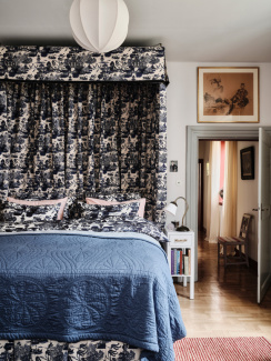 Mille Notti Bedspread Durham Dawn Blue/Light Blue