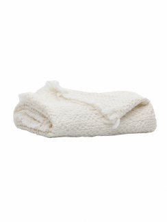Mille Notti Lago plaid Off-White