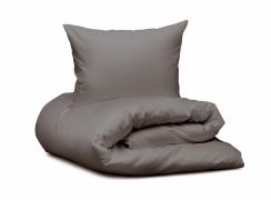Hästens Satin Pure Pudebetræk Silver Grey