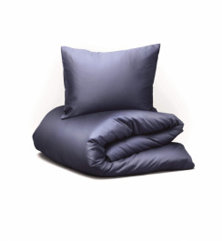 Hästens Satin Pure Pillowcase Night Shadow Blue