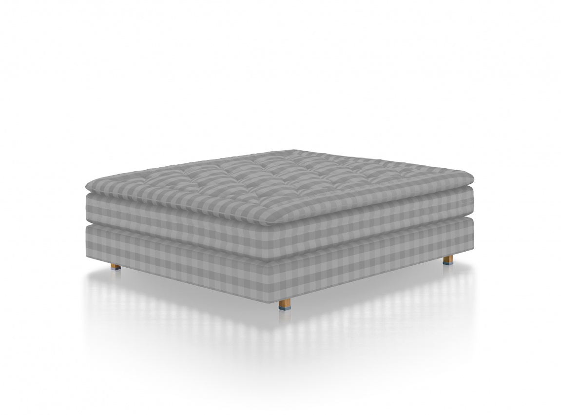 Hästens Eala Jenkkisänky Solid Grey Check