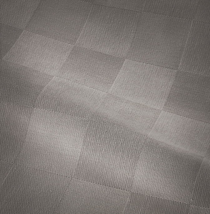 Hästens Maranga Continental Bed Solid Grey Check