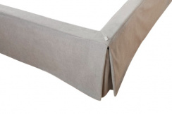 Värnamo Of Sweden Stella Bedskirt Light Gray