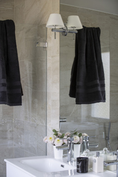 Mille Notti Fontana Towel EKO Anthracite