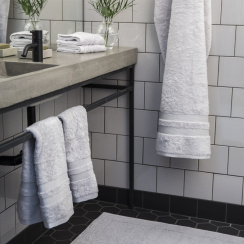 Mille Notti Fontana Towel EKO Light Gray