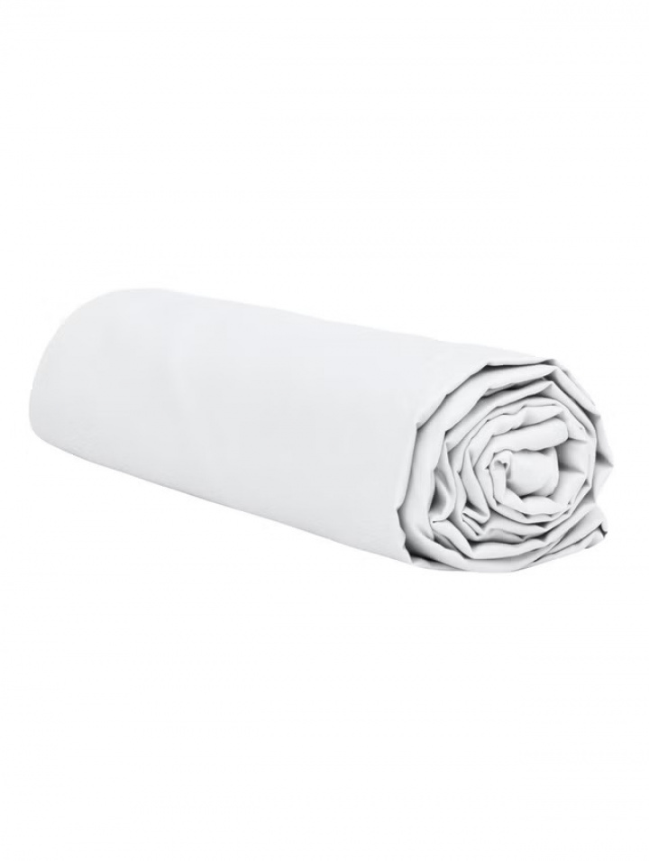 Hoie Fitted Sheet Cotton White