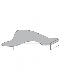 Hoie Fitted Sheet Cotton White