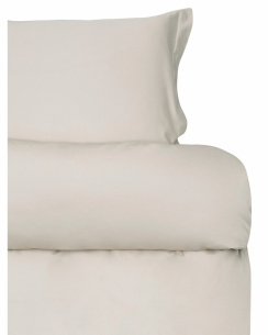 Hoie Pussilakanasetti Elegance Premiumsatin Beige 