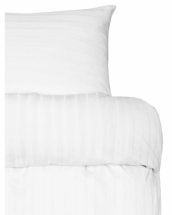 Hoie Duvet Cover Set Milano Satin White