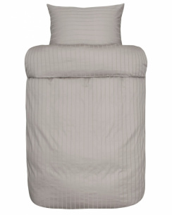 Hoie Duvet Cover Set Milano Satin Gray