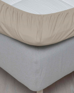Hoie Stretch Sheet Fröja Beige