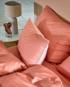 Hoie Pussilakanasetti Oslo Satin Peach