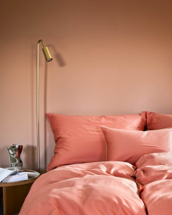Hoie Pussilakanasetti Oslo Satin Peach