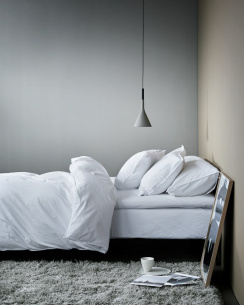 Hoie Dynebetræk Sæt Fröja Hvid 150x210 cm