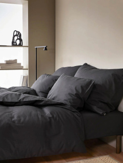 Hoie Duvet Cover Set Harmoni Muted Black 150x210 cm