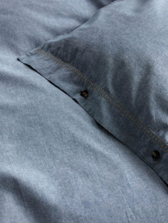 Hoie Duvet Cover Set Ola Denim Blue 150x210 cm