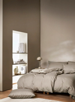 Hoie Dynebetræk Sæt Harmoni Beige 150x210 cm