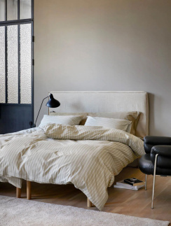 Hoie Duvet Cover Set Pia Olive Green 150x210 cm