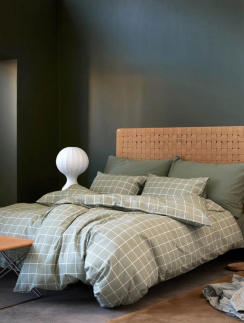 Hoie pussilakanasetti Eddie Hillitty Vihreä 150x210 cm