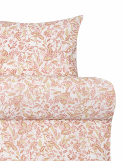 Hoie Duvet Cover Set Barbro Warm Pink 150x210 cm