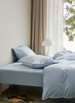 Hoie Duvet Cover Set Fröja Soft Blue 150x210 cm