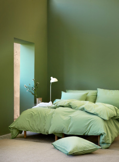 Hoie Duvet Cover Set Fröja Spring Green 150x210 cm