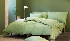 Hoie Duvet Cover Set Fröja Spring Green 150x210 cm