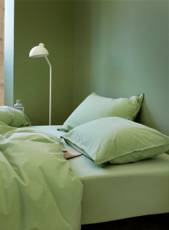Hoie Duvet Cover Set Fröja Spring Green 150x210 cm