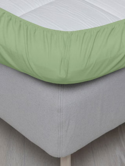 Hoie Fitted Sheet Fröja Spring Green