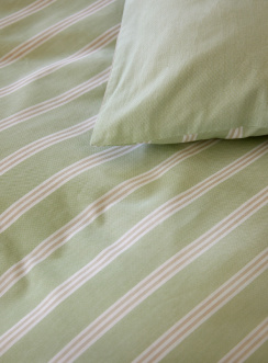 Hoie Duvet Cover Set Ylva Spring Green 150x210 cm
