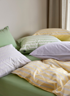 Hoie Duvet Cover Set Ylva Spring Green 150x210 cm