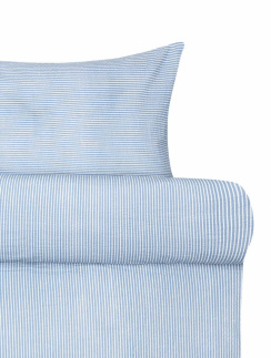 Hoie Duvet Cover Set Lykke Denim Blue 150x210 cm