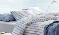 Hoie Duvet Cover Set Wiktor Denim Blue 150x210 cm